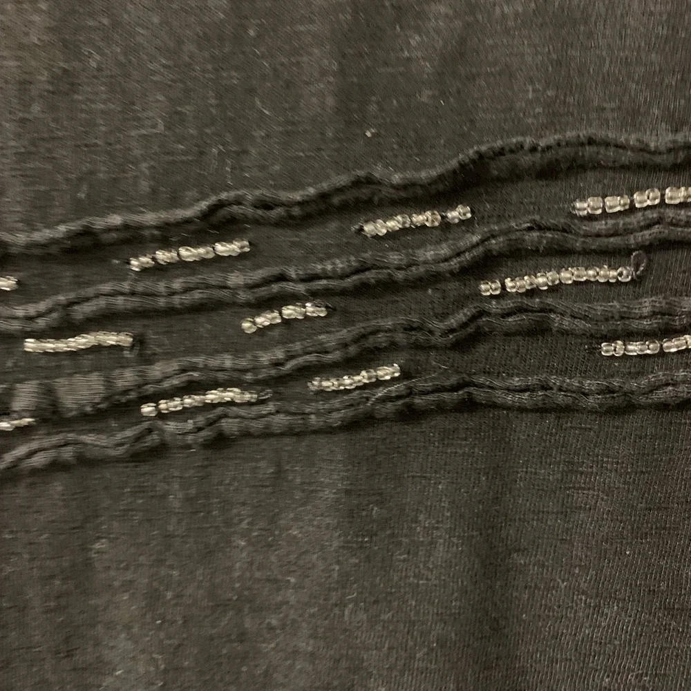 Chico"s black Zenergy long sleeve tee shirt. SZ 1. - Picture 2 of 6
